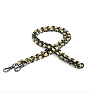 ✨️Sale✨️Lug Metal Chain Strap- Metallic Gold (New/Unused)